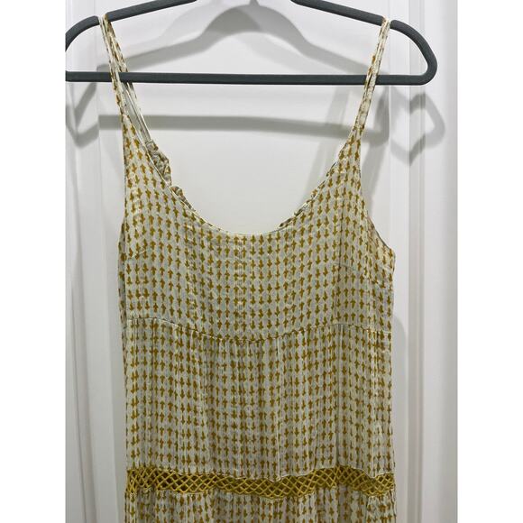 Free People Midnight Dance Maxi Dress in Canary Combo Yellow Sz XS - Picture 3 of 9
